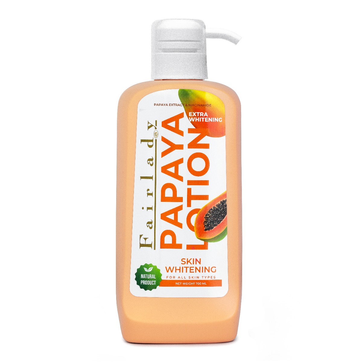 FairLady Extra Whitening Moisturising Body papaya- 700ml
